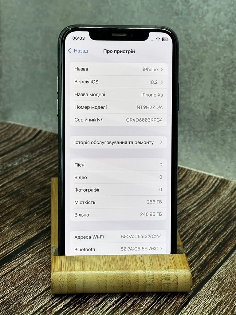 iPhone Xs